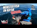 45 MINUTES FISH FIGHT ON KAYAK! - VLUQ#176 - PART 1