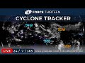 24/7 Live Cyclone Tracker - Cyclone Halima starts rapid intensification phase