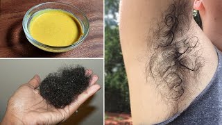 Remove Underarm Hair Naturally In 2 Minutes