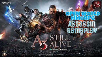 A3:Still Alive Assassin LVL1-LVL10 Gameplay/Skill Preview