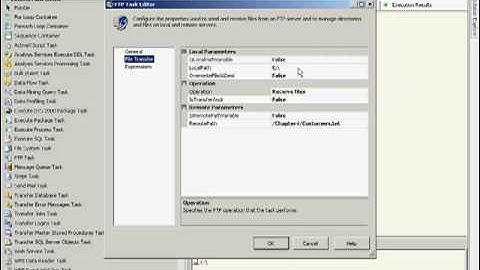 Working with Files and Folders: The FTP Task (Part 2)