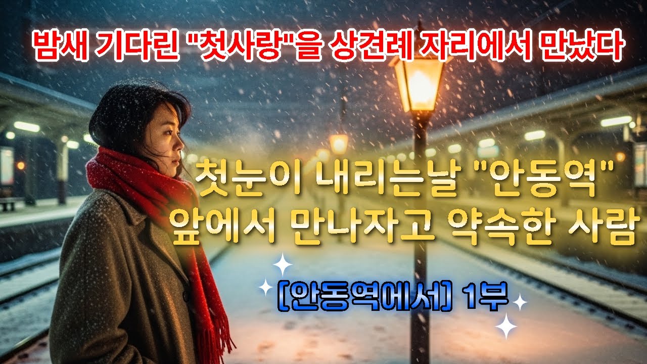 첫눈 오던 날 못 나온 그녀, 30년 만에 사돈으로 만났다. (진성 - 안동역에서 그 사연 1부)