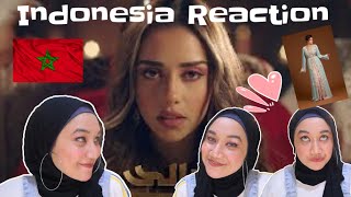 Balqees - Taala Tchouf | INDONESIA REACTION | the Caftan is so Beautiful !!!