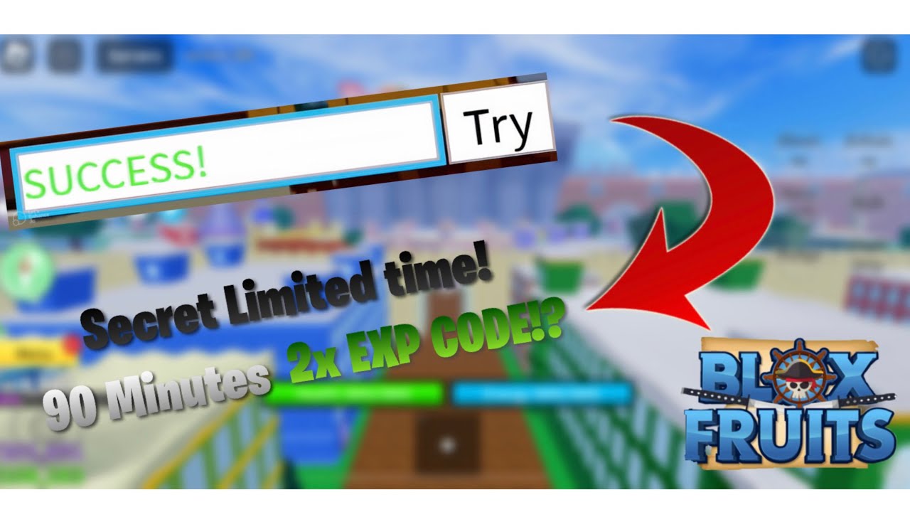 New 1 Hour and 30 Minute Code! In blox fruits + Other Codes 