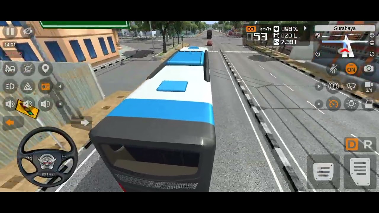 Bus simulator normal mode mobile games.