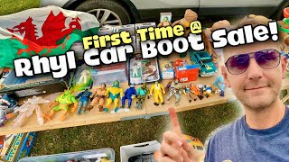 First Time Bargain Hunting At Rhyl Car Boot Sale 🏴󠁧󠁢󠁷󠁬󠁳󠁿 North Wales