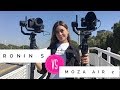 RONIN S Vs MOZA AIR 2 - Cual comprar y cual me funciona mejor - Reseña en Español