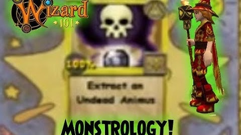 Wizard101 | Monstrology!! (NEW!!)