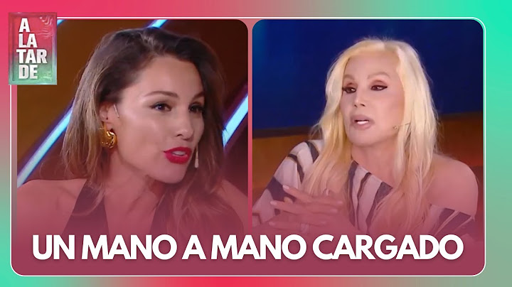 LA TENSA ENTREVISTA ENTRE PAMPITA Y SUSANA GIMÉNEZ