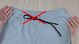 MANY PEOPLE DO NOT KNOW HOW TO CORRECTLY TIE ROPES ON TROUSERS / TIE SHOELACES