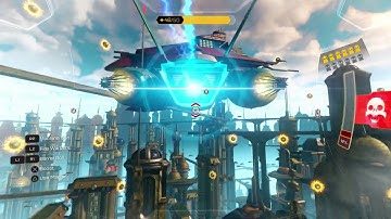 Ratchet and Clank HD PS4 Reimaging Returning Weapons Only Hard Mode Playthrough Part 3 Kerwan