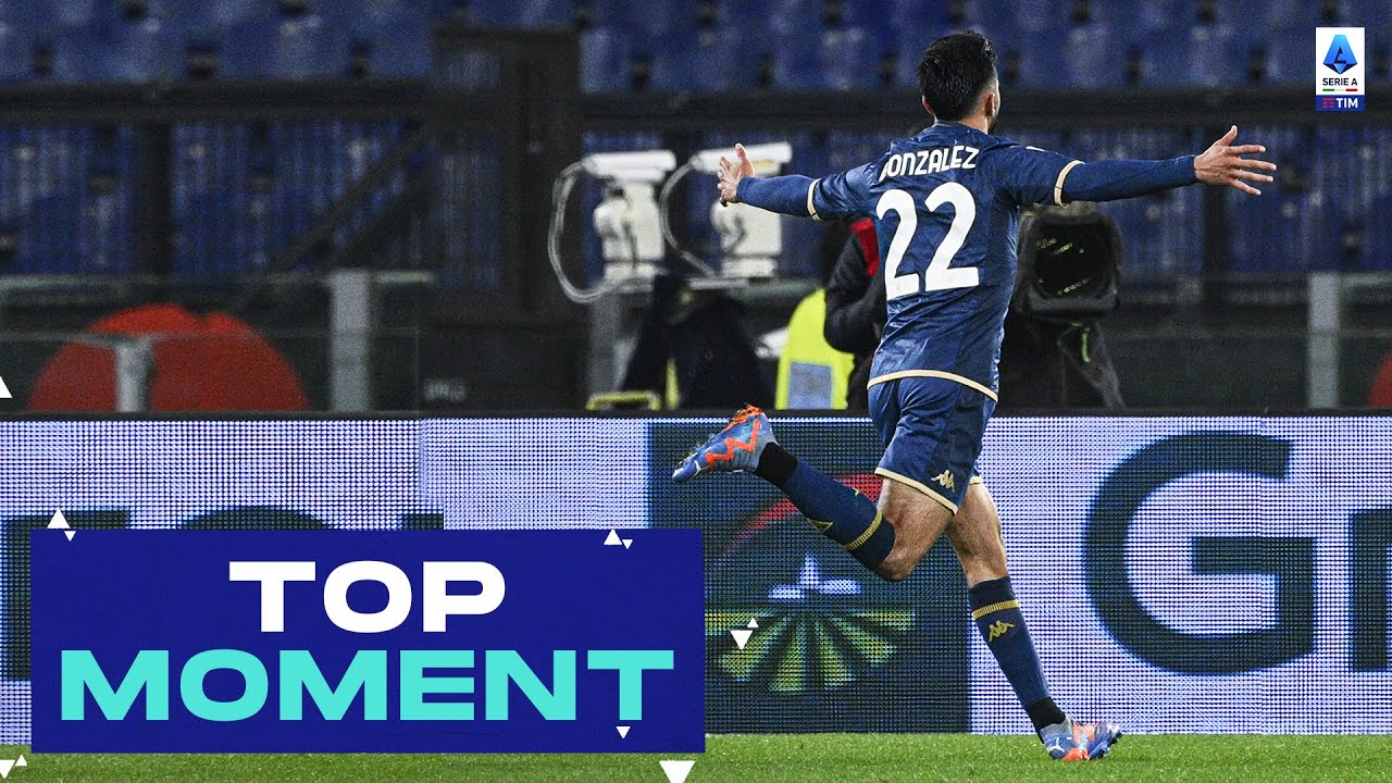 A wonderful strike by Nico Gonzalez | Top Moment | Lazio-Fiorentina | Serie A 2022/23