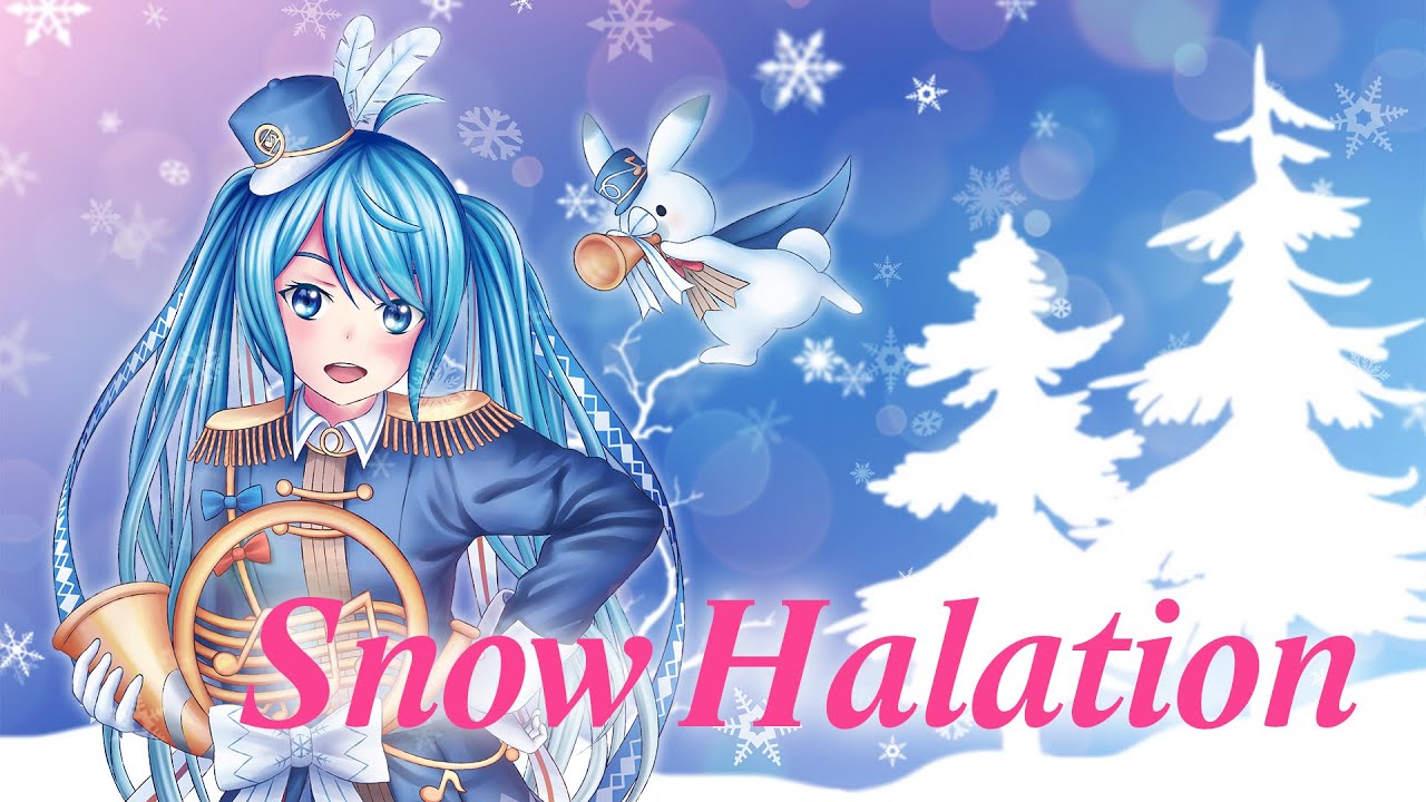 Rinoarashi P Snow Halation Hatsune Miku M S Cover Youtube