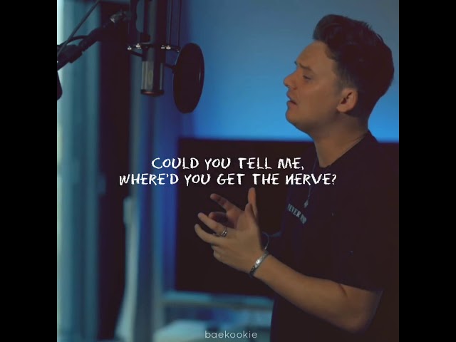 Tate McRae - you broke me first🥀 Cover by Conor Maynard • Lyrics + Status class=