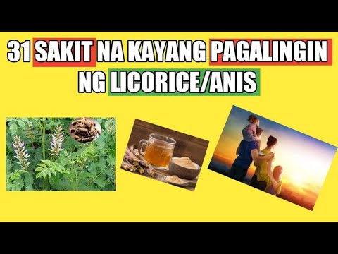 Video: Licorice, O Licorice: Ang Mga Benepisyo At Pinsala Ng Matamis Na Ugat