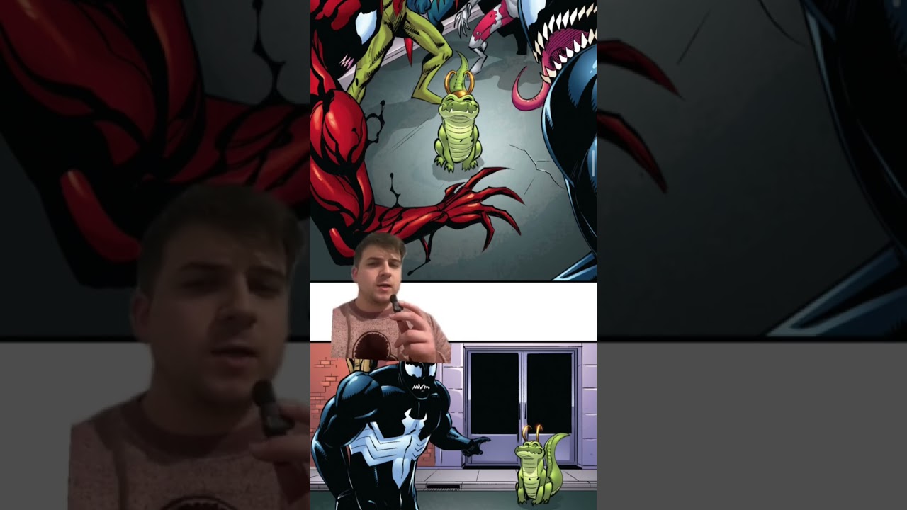 Alligator Loki meets Venom and other symbiotes!