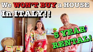We Decided “WHY BUY?” a Home in ITALY Family Scores CHEAP Tuscan Farm Home!