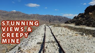 Stunning views on a desert hike to explore a dangerous creepy mine.