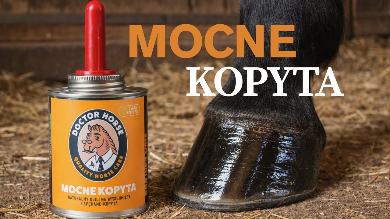 MOCNE KOPYTA- NATURALNY OLEJ NA WYSCHNIĘTE I SPĘKANE KOPYTA