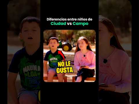 Niños de Ciudad vs Campo 😂 #humor #españa
