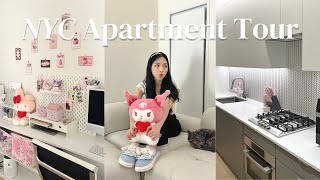 my $5500 NYC apartment tour | small & cozy one bedroom