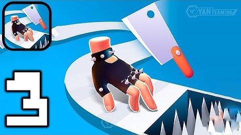 Hands Rush 3D - Gameplay Walkthrough Part 3 Hurt Your Fingers (Android,iOS)