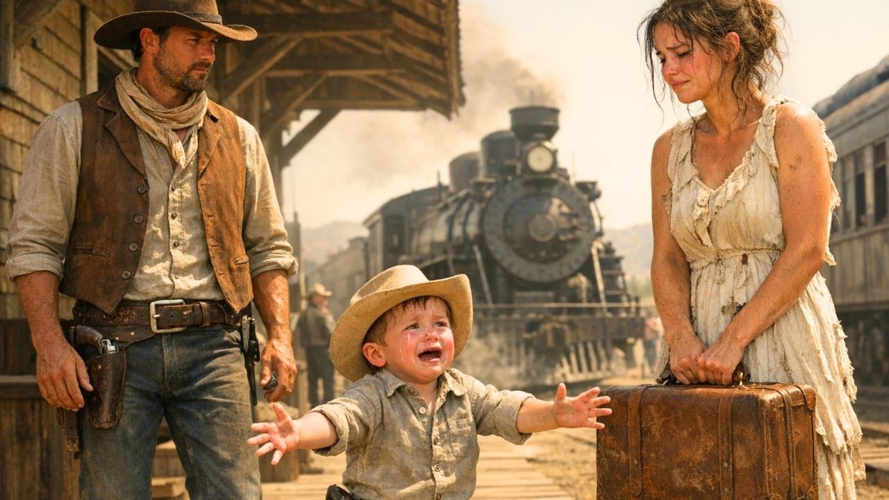 Allein am Bahnhof gelassen, wollte die Braut per Post fast aufgeben – bis ein Junge sie „Mama