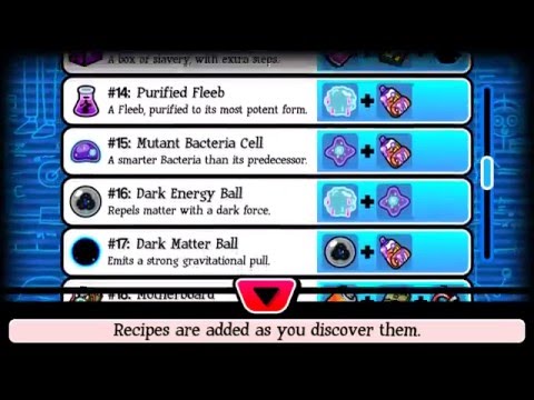 POCKET MORTYS - ALL 30 CRAFTING RECIPES