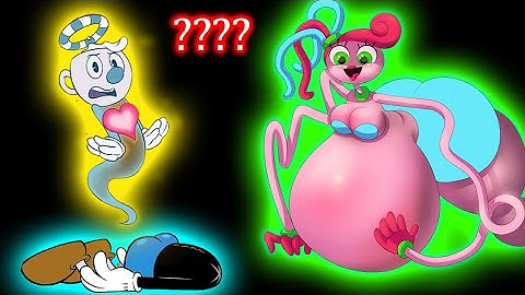 Poppy Playtime Chapter 2 & THE CUPHEAD SHOW "Mommy Long Legs vs Huggy Wuggy Race" | Sound Variations