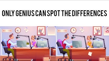 Spot The Difference 4: ONLY GENIUS CAN FIND ALL THE DIFFERENCES [ Find The Difference #4]