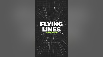 Creating Speed Line Animation in After Effect 🔥 @MotionsFly