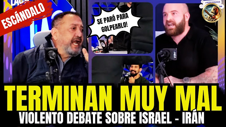LIVE SCANDAL! 💥Violent Israel-Iran debate with D'elia vs. Stendel