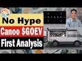 Canoo $GOEV No Hype First Analysis. First Impressions