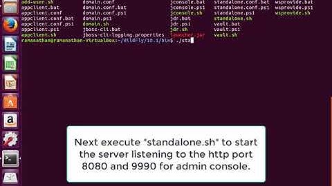 WildFly 10.1.0 Installation in Ubuntu 16.04 LTS with Oracle JDK 8 (Java 8)