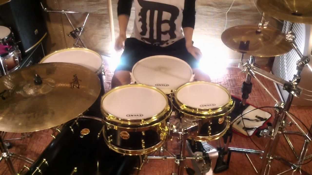 A Demonstration of the Evans Hydraulic Glass Drumhead and G2 Coated