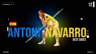 Antonio Navarro (Manzanares) | Best Saves | Penyelamatan kiper futsal terbaik