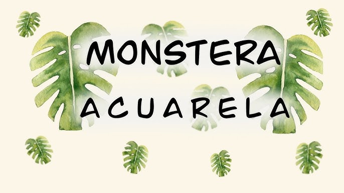 KIT ACUARELA VIAJERA – LA MONSTERA PAPER