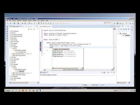 How To Play MP3 Files In Java Eclipse