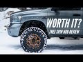 Are Free Spin Hubs Worth It? Cummins Dodge Ram Free Spin Hub Review