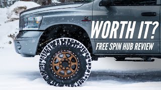 Are Free Spin Hubs Worth It? Cummins Dodge Ram Free Spin Hub Review