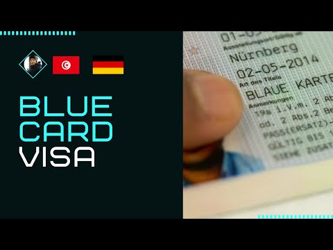 تأشيرة البطاقة الزرقاء | blue card visa