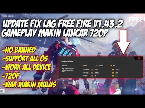 Update Fix Lag Ff V1 43 2 War Makin Licin Squad Rank Lancar