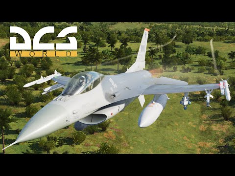 DCS World - F-16C Viper İlk Uçuş (Ücretsiz Uçak ve Harita İndirmek?)