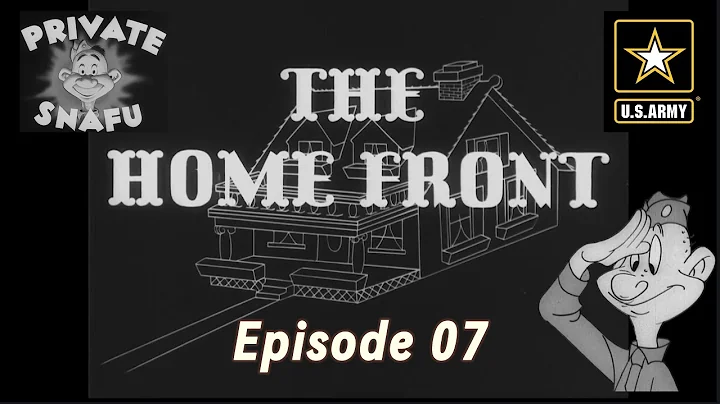 Captain SNAFU - The Home Front 1943 4K Subtitles 007