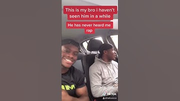 Thumbnail of I had a quick verse for #dave #fredo #funkyfriday  to show my bro. This was his reaction