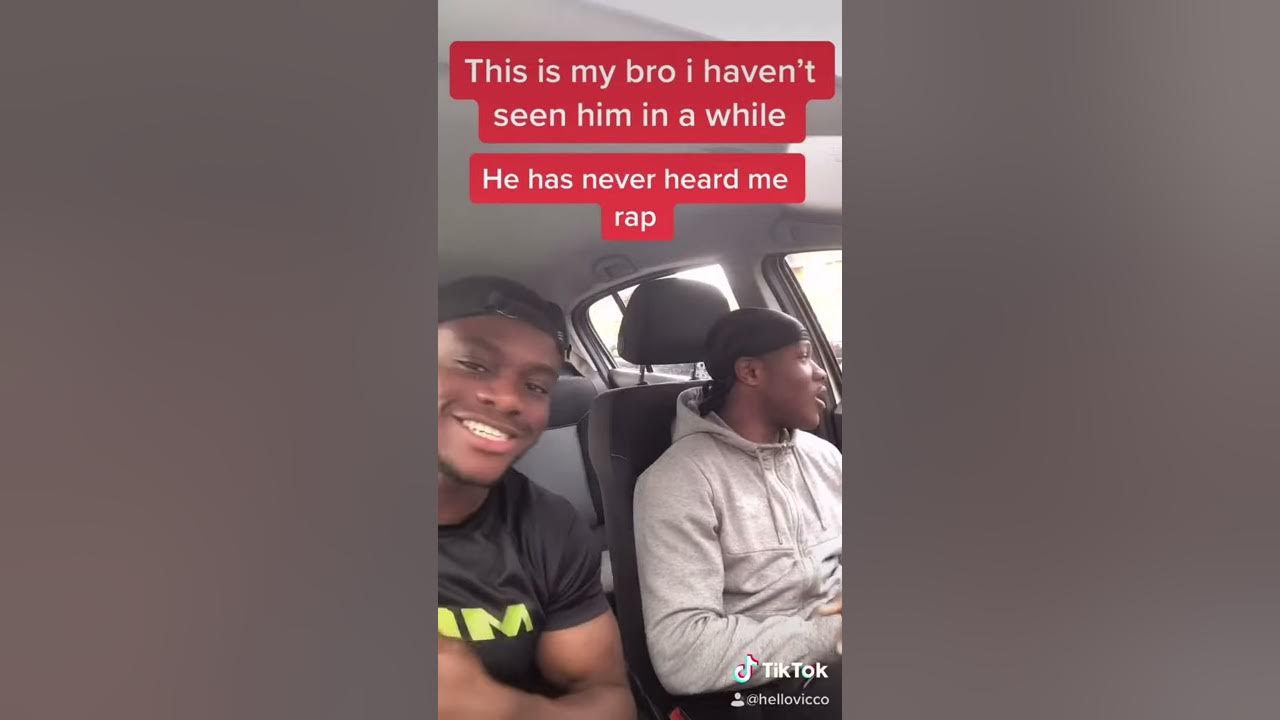 I had a quick verse for #dave #fredo #funkyfriday  to show my bro. This was his reaction