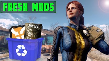 I DELETED ALL MY FALLOUT 4 MODS!!!! -  CREATING MY CHARACTER! - FULL FALLOUT 4  REINSTALL