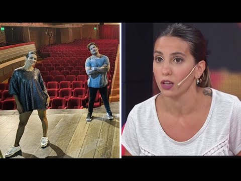 El productor de la obra de Fede Bal le avisó en vivo a Cinthia Fernández que estaba desvinculada