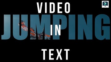 How to place a VIDEO inside TEXT In Filmora 9 Tutorial | Video Inside Text Effect