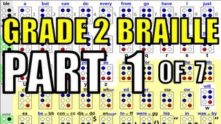 Grade 2 Braille [1/7]  How to Memorize 50 of the 64 Braille Cells